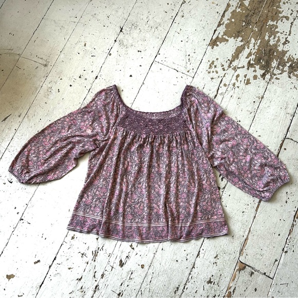 Lucky Brand Pink Floral Blouse - Picture 5 of 16